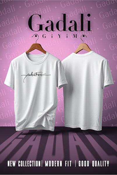 Gadali Unisex Whatever Printed T-Shirt
