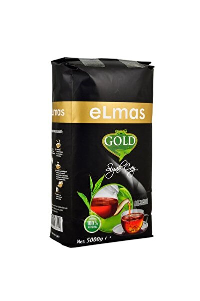 Elmas Çay Elmas Gold Siyah Çay 5000 g (5 Kg) – Özel Harman, Yoğun Dem, Ekonom...