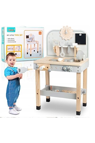 Domino toys The Wooden Workbench - Little Tinker at Home
