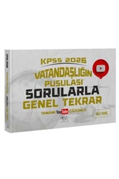 CBA Akademi CBA Yayınları 2026 KPSS Vatandaşlık Vatandaşlığın Pusulası Sorula...