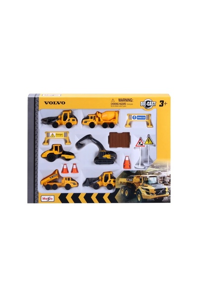 Maisto Set de echipamente de construcții Volvo