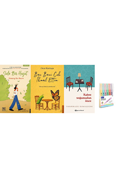 Epsilon Yayınevi Sade Bir Hayat + Ben Beni Çok İhmal Ettim + Kahve Soğumadan ...