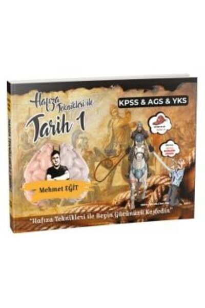 Eğit Akademi 2026 KPSS MEB-AGS TYT AYT Hafıza Teknikleri ile Tarih-1 - Mehmet...