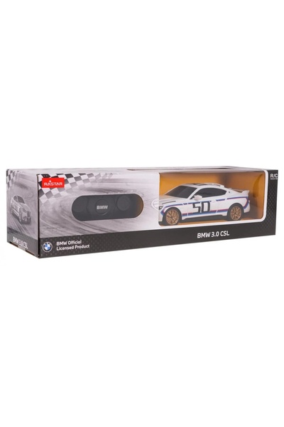 Rastar Mașină cu telecomandă BMW 3.0 CSL scară 1 până la 24