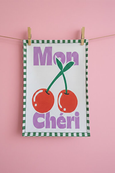 Alseko Concept Mon Cheri 1 Τεμάχιο Βαμβακερή Πετσέτα Φούρνου Κουζίνας