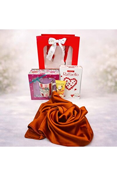 velve "The best teacher in the world" gift set, elegant scarf, personalized m...