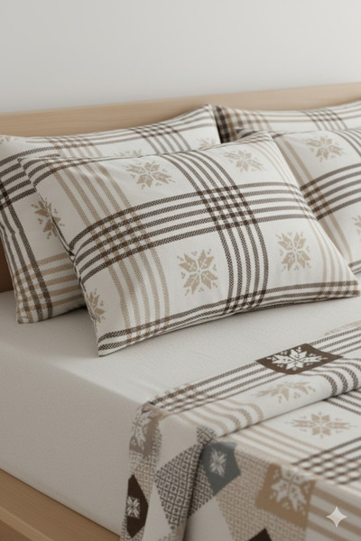 Ercahome tekstil 50*70 Double Pillowcases in Vibrant Colors Made of 100% Cott...