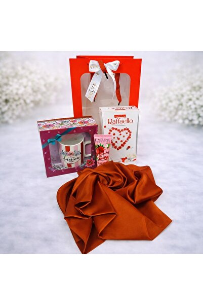 velve "The Best Grandma in the World" gift set, elegant scarf, personalized m...