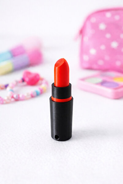 İNDUAL Kız Çocuk Oyuncak Ruj – Oyuncak Makyaj Seti – Dekoratif Oyuncak Ruj