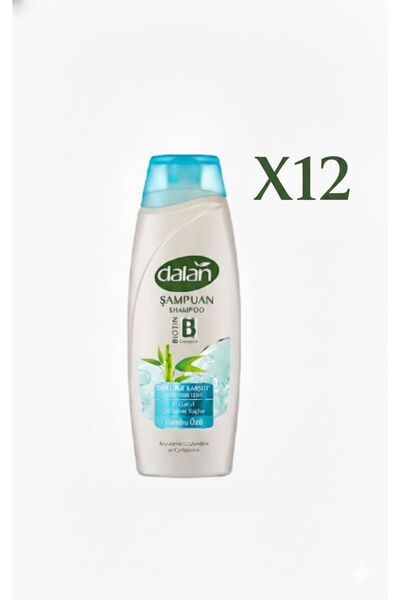 Dalan Shampoo for Dry and Damaged Hair Olive Oil 450 ml X 12 Pieces