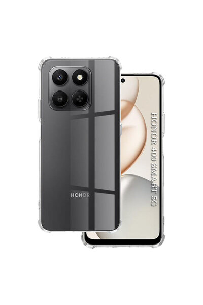 Techsuit Husă din silicon transparentă rezistentă la șocuri pentru Honor 400 ...