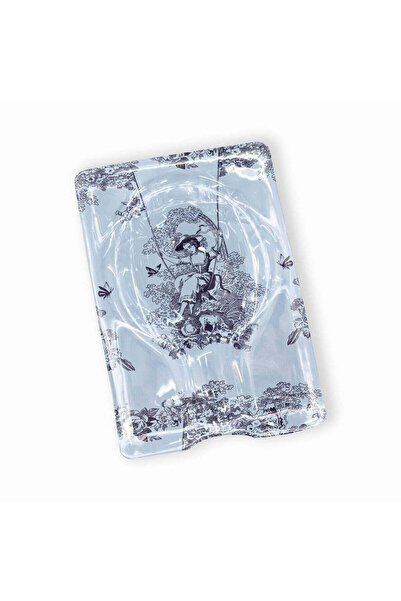 VITELLI DUBAI FİORİ52 Timeless Collection Blue Oval Cigar Ashtray