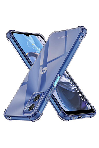 Techsuit Husă din silicon transparentă rezistentă la șocuri pentru Motorola M...