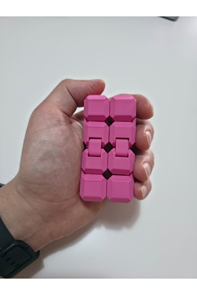 Orvia Life Toy Cube - Infinite Rotation Cube - Sitres Moving Cube Pink