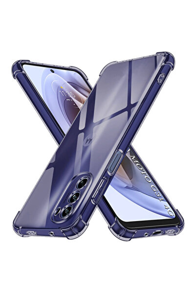 Techsuit Carcasă din silicon transparentă, rezistentă la șocuri, pentru Motor...