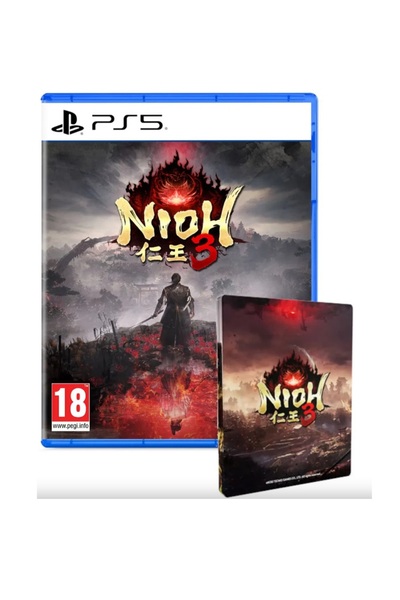 Kt PS5 Nioh 3 ( STEELBOOK ) Güvenlik Jelatinli Kutuda SIFIR