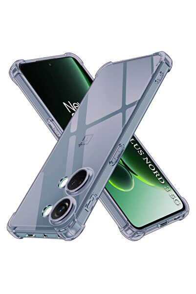 Techsuit Carcasă din silicon transparent rezistentă la șocuri pentru OnePlus ...