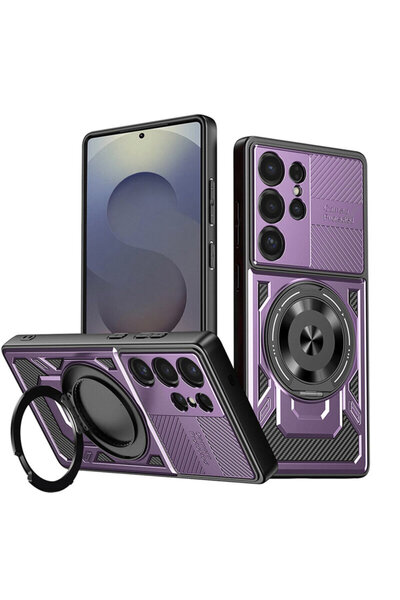 Techsuit Carcasă RuggedCam pentru Samsung Galaxy S25 Ultra, violet