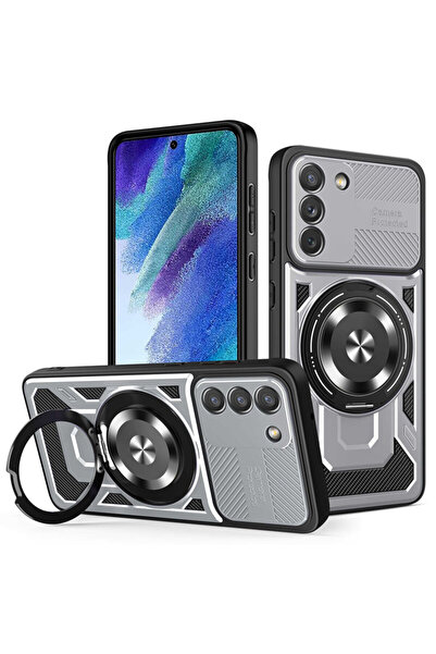 Techsuit Samsung Galaxy S21 FE 5G RuggedCam, gray