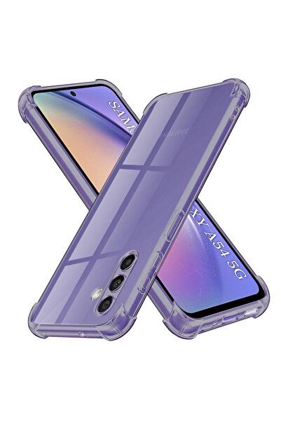 Techsuit Carcasă din silicon transparentă rezistentă la șocuri pentru Samsung...