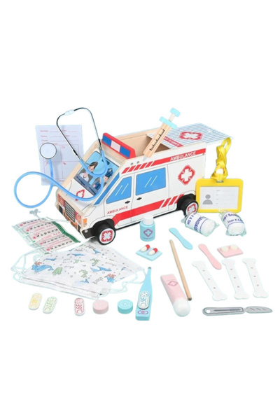 Domino toys Wooden Doctor Set for Kids