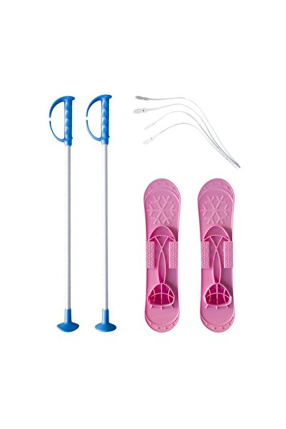 Other Children's Skis with Poles MASTER 42cm Pink
