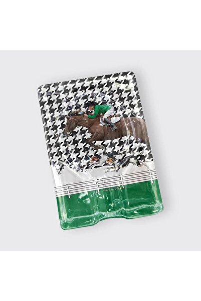 VITELLI DUBAI Equistrian Green Jacket Oval Cigar Ashtray