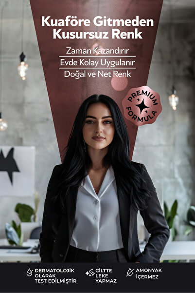Softto Plus Expert Woman Black Hair Color / Siyah / Kadınlara Özel Yeni Formül / Doğal Görünüm
