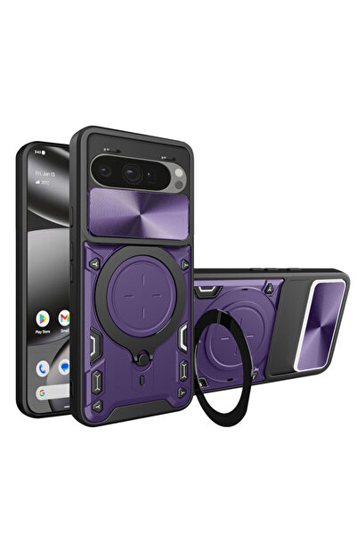 Techsuit Carcasă CamGuard Pro pentru Google Pixel 10 Pro XL, violet