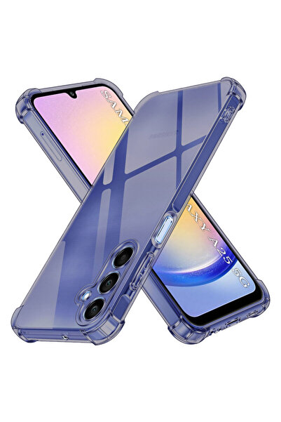 Techsuit Carcasă din silicon transparentă rezistentă la șocuri pentru Samsung...