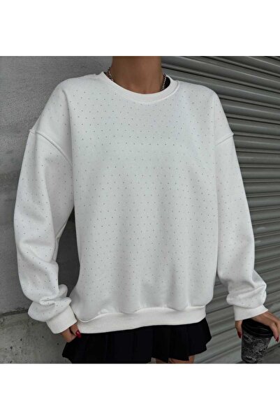 Nursay Simli Oversized Sweatshirt