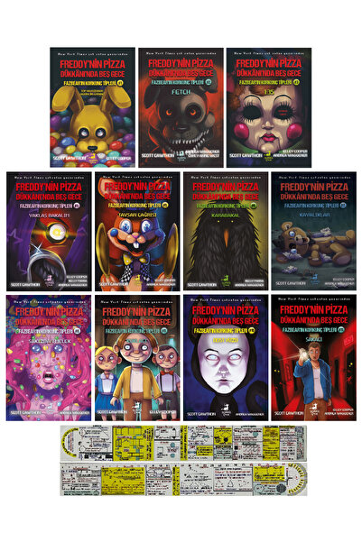 Alfa Yayınları Freddy'nin Pizza Dükkanında Beş Gece Fazbear'ın Korkunç Tipler...