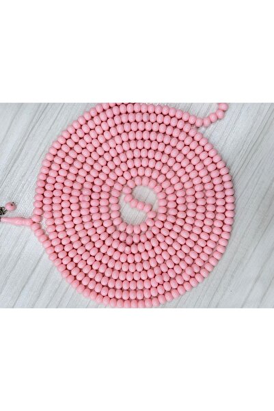 Bayraktar 500 LÜK TESBİH PEMBE RENK (PUDRA PEMBE)