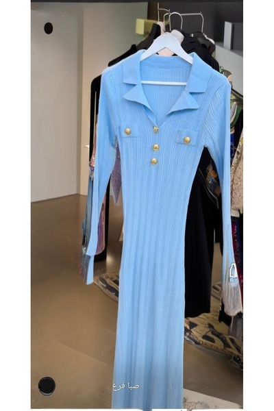 Abalı Yeni sezon kışlık üzün elbise