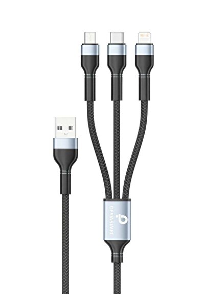 no markte PROMASS 3 in 1 Fast Charging Cable 5.1A