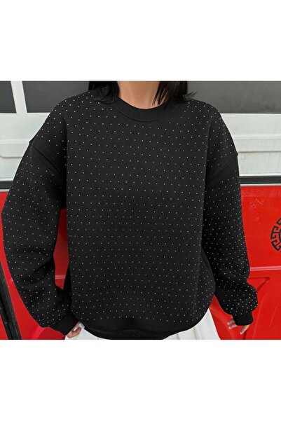 Nursay Simli Oversized Sweatshirt