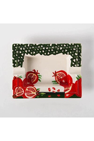 VITELLI DUBAI Hazeran Pomegranate Ceramic Ashtray