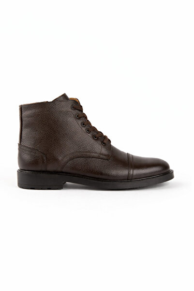 Pegia Leather Lace-Up Men's Boots Dg5041