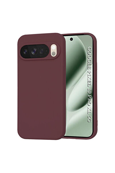 Techsuit Husă din silicon SoftFlex pentru Google Pixel 10 Pro XL, vișinie