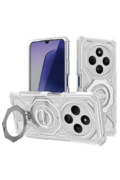 Techsuit Xiaomi Redmi 14C Carbon Shield PRO, λευκό