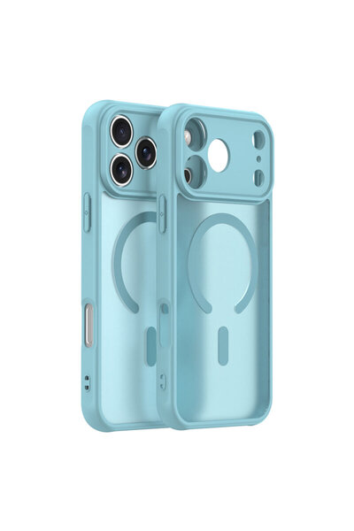 Techsuit iPhone 17 Pro HaloFrost II MagSafe, verde menta