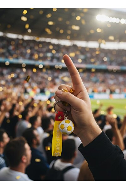 GLOW LUXE 3D Football Ball Silicone Keychain and Bag Accessory (1 Piece)