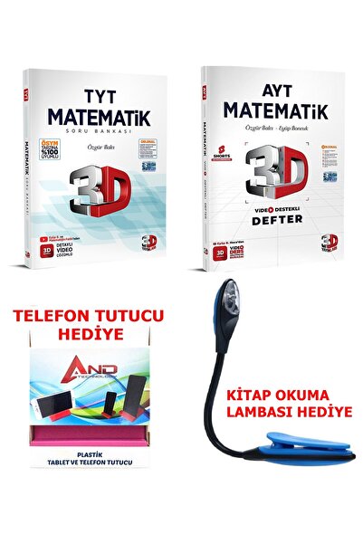 3D Yayınları 2026-2027 Müfredat TYT Matematik Video Destekli Konu Anlatımı + ...