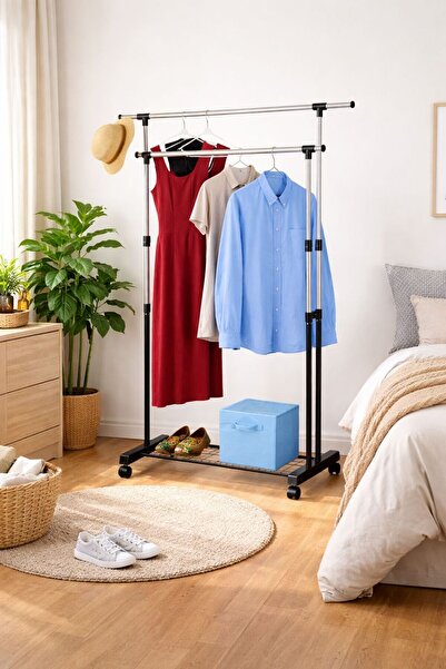 OEM Suport pentru două persoane cu roți, reglabil, susține până la 30 kg. Com...