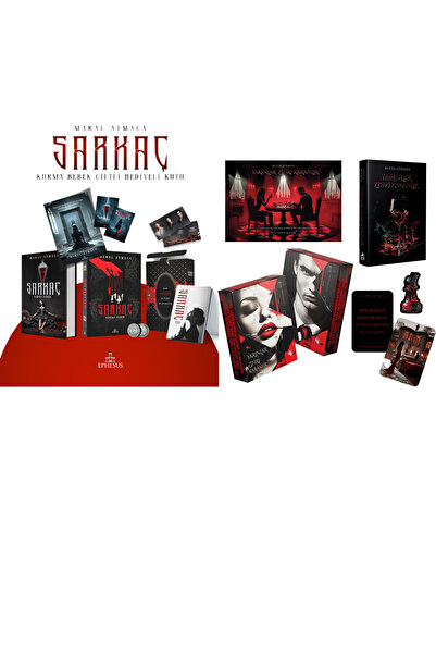 Ephesus Yayınları Sarkaç 1 Kurma Bebek Hediyeli Kutu Ciltli ve Yarınlar Zifir...