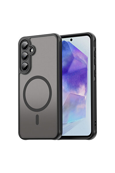 Techsuit Samsung Galaxy A55 5G HaloFrost II MagSafe, μαύρο