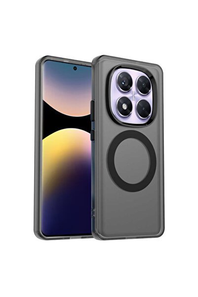 Techsuit Husa Xiaomi Redmi Note 14 Pro 5G CandyCarcasă MagSafe, neagră