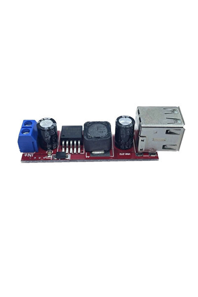 China LM2596 Dual 5V-3A Çift USB Çıkışlı Voltaj Düşürücü Regülatör