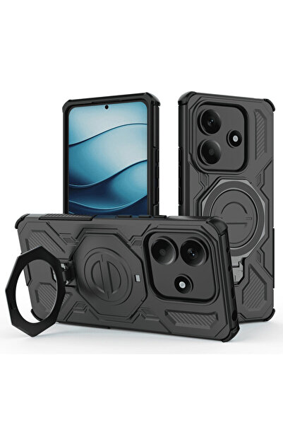 Techsuit Xiaomi Redmi Note 14 5G Carbon Shield PRO, negru