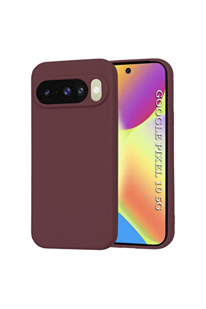 Techsuit Silicone Case for Google Pixel 10 SoftFlex, Burgundy
